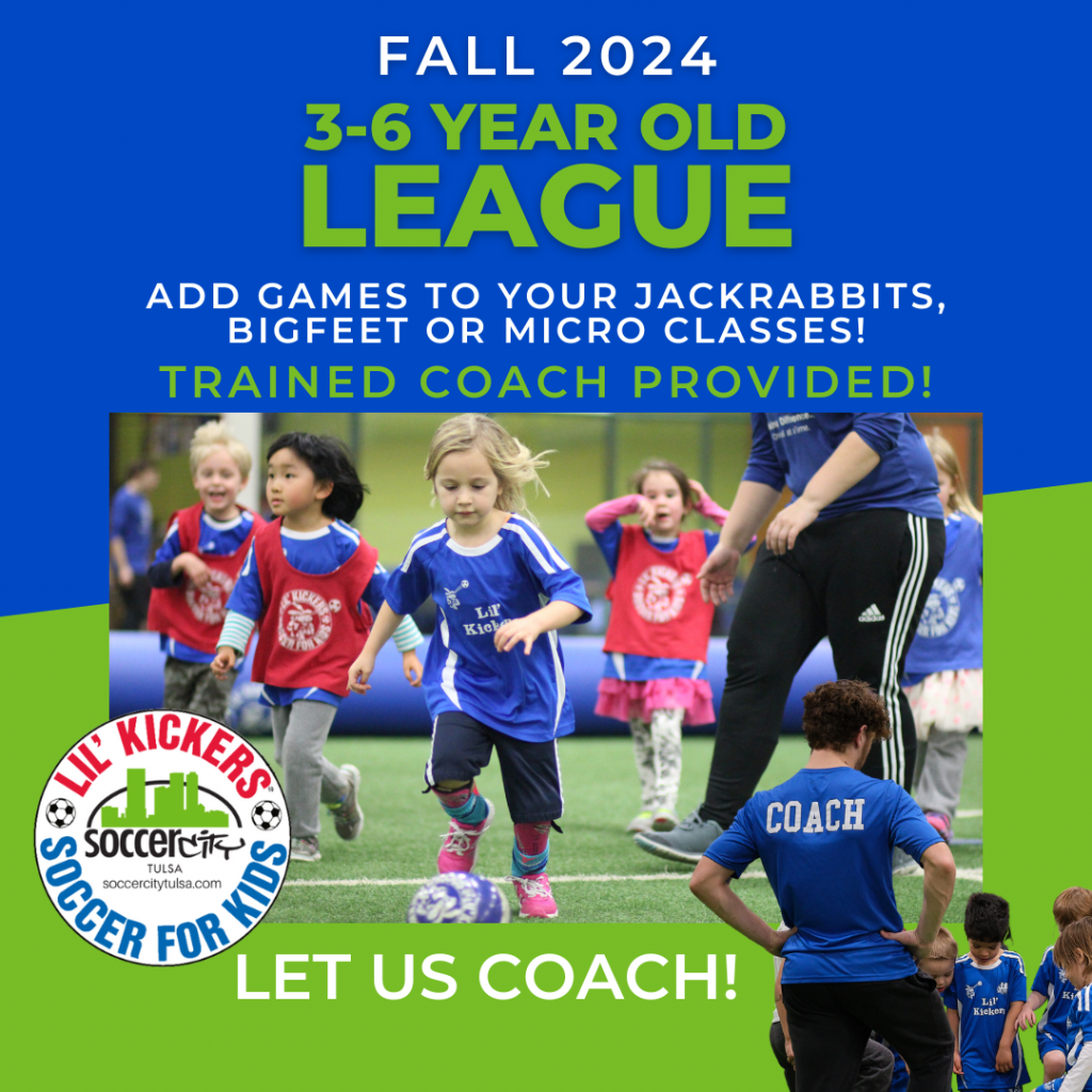 Lil' Kickers 3-6 Year Old League | SoccerCity Tulsa